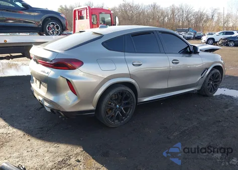 2021 BMW X6 M z USA, uszkodzony, nr VIN 5YMCY0C08M9E02863